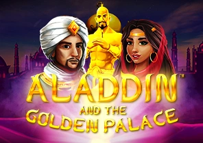 Spil Aladdin and the Golden Palace for rigtige penge i vores online spillehal