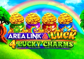 Spil Area Link Luck 4 Lucky Charms for sjov på vores danske online casino