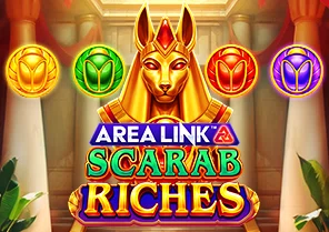 Spil Area Link Scarab Riches Mobile hos Royal Casino