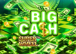 Spil Big Cash Super Wheel for rigtige penge i vores online spillehal