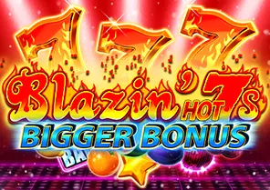 Spil Blazin Hot 7s Bigger Bonus for rigtige penge i vores online spillehal