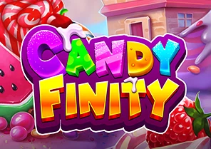 Spil Candyfinity for rigtige penge i vores online spillehal