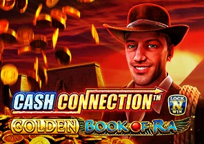 Spil Cash Connection Golden Book of Ra for sjov på vores danske online casino