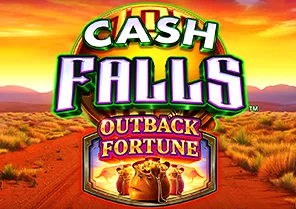 Spil Cash Falls Outback Fortune hos Royal Casino