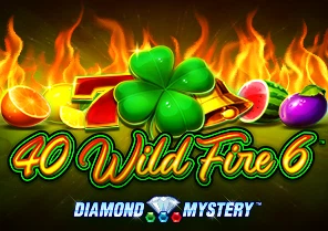 Spil Diamond Mystery 40 Wild Fire 6 hos Royal Casino
