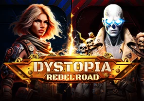 Spil Dystopia Rebel Road for rigtige penge i vores online spillehal