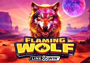 Spil Flaming Wolf Link and Win for sjov på vores danske online casino