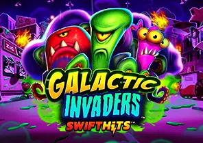 Spil Galactic Invaders for sjov på vores danske online casino