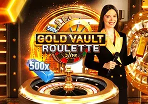 Spil Gold Vault Roulette for sjov på vores danske online casino