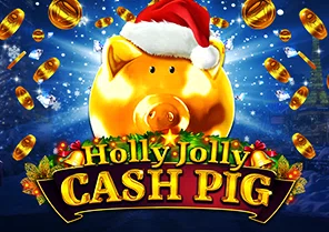 Spil Holly Jolly Cash Pig for sjov på vores danske online casino