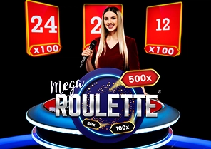 Spil Mega Roulette for rigtige penge i vores online spillehal