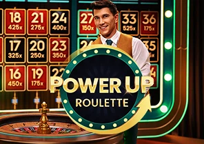 Spil PowerUP Roulette for rigtige penge i vores online spillehal