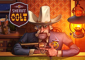 Spil Sheriff Colt for sjov på vores danske online casino