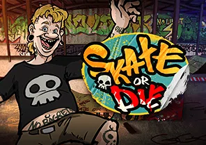 Spil Skate or Die for rigtige penge i vores online spillehal