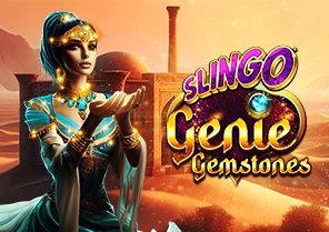 Spil Slingo Genie Gemstones for sjov på vores danske online casino