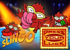 Spil Slingo Press Your Luck for rigtige penge i vores online spillehal