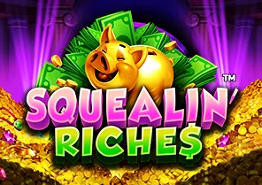 Spil Squealin Riches for rigtige penge i vores online spillehal