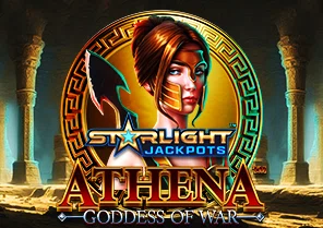 Spil Starlight Jackpots Athena Goddess of War hos Royal Casino