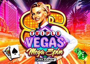 Spil Triple Vegas Mega Spin for sjov på vores danske online casino