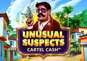 Spil Unusual Suspects Cartel Cash for rigtige penge i vores online spillehal