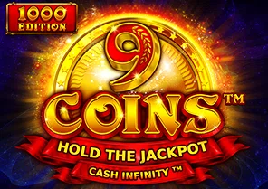 Spil 9 Coins 1000 Edition for sjov på vores danske online casino