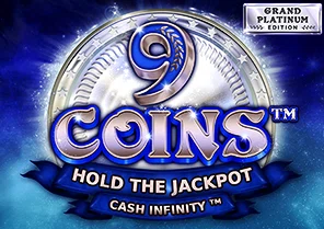 Spil 9 Coins Grand Platinum Edition for sjov på vores danske online casino