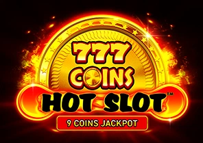 Spil Hot Slot 777 Coins for rigtige penge i vores online spillehal